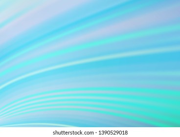 Light BLUE vector bokeh pattern. Creative illustration in halftone style with gradient. The template can be used for your brand book.