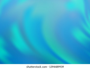 Light BLUE vector bokeh pattern. A vague abstract illustration with gradient. The blurred design can be used for your web site.