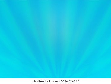 Light BLUE vector bokeh pattern. Glitter abstract illustration with an elegant design. A completely new template for your design.