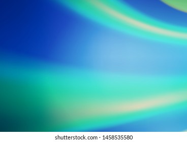 Light BLUE vector bokeh pattern. An elegant bright illustration with gradient. A completely new template for your design.