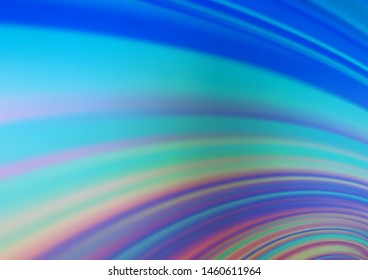 Light BLUE vector bokeh pattern. A vague abstract illustration with gradient. The background for your creative designs.
