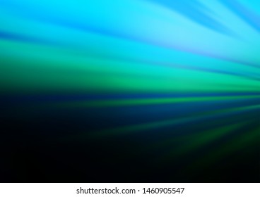 Light BLUE vector bokeh pattern. Creative illustration in halftone style with gradient. Brand new style for your business design.