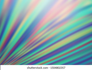Light BLUE vector bokeh pattern. Colorful abstract illustration with gradient. The best blurred design for your business.
