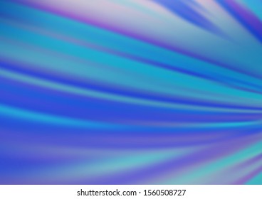 Light BLUE vector bokeh pattern. A completely new color illustration in a bokeh style. A completely new template for your design.