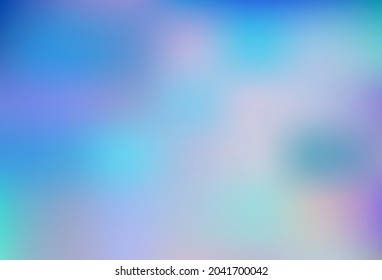 Light BLUE vector bokeh pattern. Modern abstract illustration with gradient. Elegant cover for a brand book.