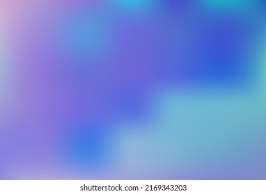 Light BLUE vector bokeh pattern. Colorful illustration in blurry style with gradient. Sample for your creative designs.
