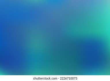 Light BLUE vector bokeh pattern. Creative illustration in halftone style with gradient. Brand new template for your design.
