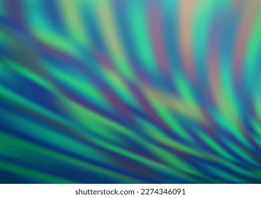Light BLUE vector bokeh pattern. Modern geometrical abstract illustration with gradient. Brand new design for your business.