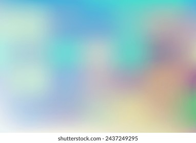 Light BLUE vector bokeh pattern. Glitter abstract illustration with an elegant design. Best blurred design for your business.
