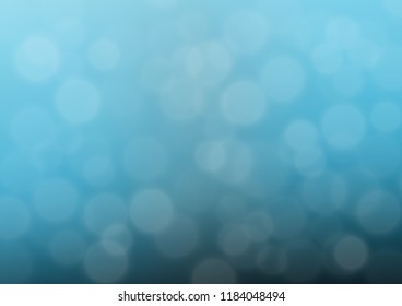 Light BLUE vector bokeh template. Shining colorful illustration in a Brand new style. The template can be used for your brand book.