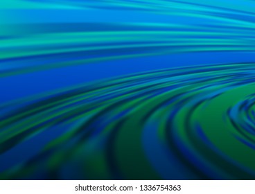 Light BLUE vector bokeh template. Creative illustration in halftone style with gradient. A completely new design for your business.