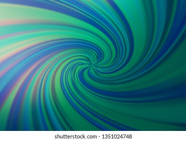 Light BLUE vector bokeh template. A completely new color illustration in a bokeh style. The template can be used for your brand book.