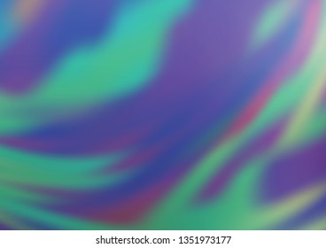 Light BLUE vector bokeh template. An elegant bright illustration with gradient. The background for your creative designs.