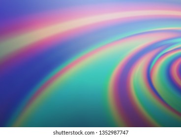 Light BLUE vector bokeh template. Shining colorful illustration in a Brand new style. The elegant pattern for brand book.