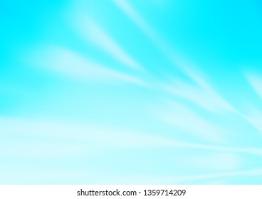 Light BLUE vector bokeh template. Glitter abstract illustration with an elegant design. The template can be used for your brand book.