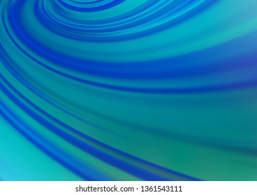 Light BLUE vector bokeh template. A vague abstract illustration with gradient. The elegant pattern for brand book.