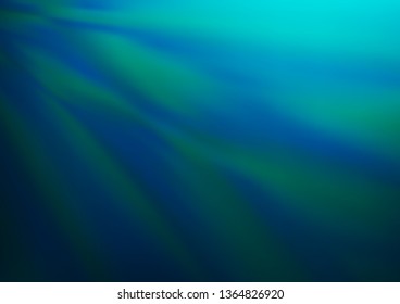 Light BLUE vector bokeh template. Modern geometrical abstract illustration with gradient. A completely new design for your business.