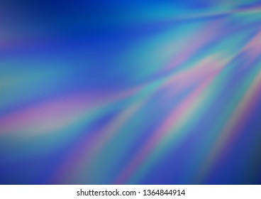 Light BLUE vector bokeh template. Shining colorful illustration in a Brand new style. The best blurred design for your business.