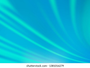 Light BLUE vector bokeh template. An elegant bright illustration with gradient. The background for your creative designs.