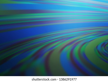Light BLUE vector bokeh template. Modern geometrical abstract illustration with gradient. Brand new design for your business.