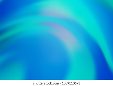 Light BLUE vector bokeh template. Shining colorful illustration in a Brand new style. A completely new template for your design.