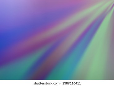 Light BLUE vector bokeh template. An elegant bright illustration with gradient. A new texture for your design.