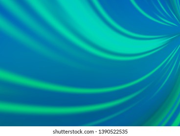 Light BLUE vector bokeh template. Colorful illustration in abstract style with gradient. The elegant pattern for brand book.