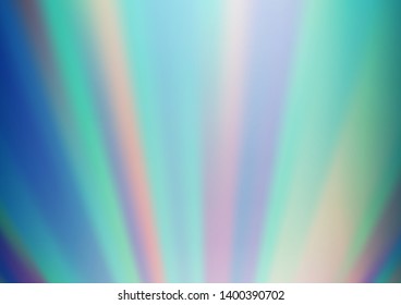 Light BLUE vector bokeh template. A vague abstract illustration with gradient. The background for your creative designs.