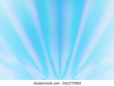 Light BLUE vector bokeh template. An elegant bright illustration with gradient. A completely new template for your design.