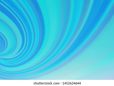 Light BLUE vector bokeh template. Colorful illustration in blurry style with gradient. The elegant pattern for brand book.