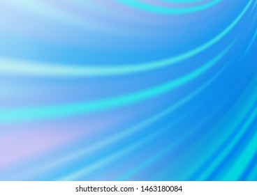 Light BLUE vector bokeh template. A completely new color illustration in a bokeh style. The template can be used for your brand book.