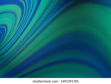 Light BLUE vector bokeh template. Glitter abstract illustration with an elegant design. The background for your creative designs.