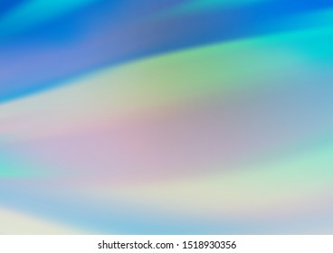 Light BLUE vector bokeh template. A completely new color illustration in a bokeh style. The blurred design can be used for your web site.