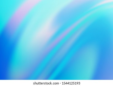 Light BLUE vector bokeh template. Colorful illustration in abstract style with gradient. The template for backgrounds of cell phones.
