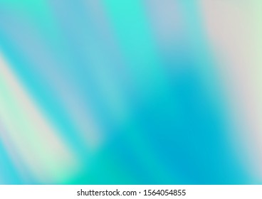 Light BLUE vector bokeh template. Glitter abstract illustration with an elegant design. A completely new template for your design.
