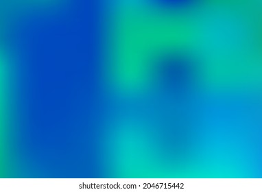 Light BLUE vector bokeh template. A vague abstract illustration with gradient. Brand new template for your design.