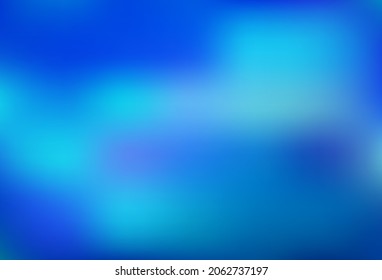 Light BLUE vector bokeh template. Colorful abstract illustration with gradient. Brand new template for your design.