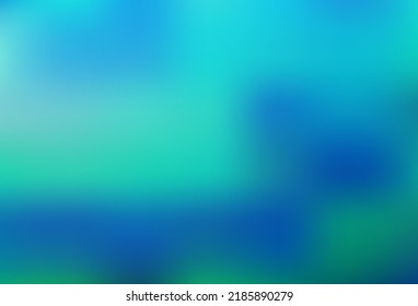 Light BLUE vector bokeh template. A completely new color illustration in a bokeh style. Sample for your creative designs.