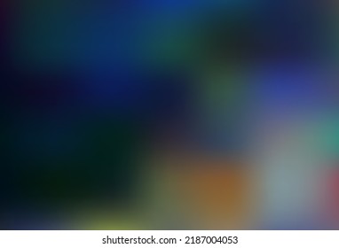 Light BLUE vector bokeh template. Shining colorful illustration in a Brand new style. Brand new template for your design.