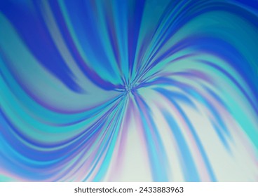 Plantilla de vector de bokeh azul claro. Ilustración colorida en estilo abstracto con degradado. La plantilla se puede utilizar para el libro de tu marca.