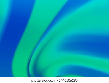 Light BLUE vector bokeh template. Colorful illustration in blurry style with gradient. The blurred design can be used for your web site.