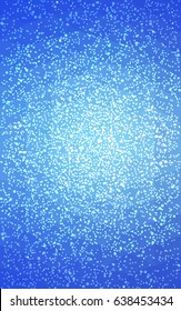 Light BLUE vector christmas polygon background. Low poly Illustration consisting of triangles with snowflakes. Texture background of New Year celebration.