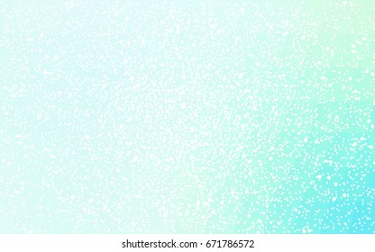 Light BLUE vector christmas polygon background. Low poly Illustration consisting of triangles with snowflakes. Texture background of New Year celebration.