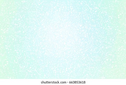 Light BLUE vector christmas postcard low polygon background. Illustration consisting of triangles. Abstract triangular polygonal origami or crystal design of New Year celebration.