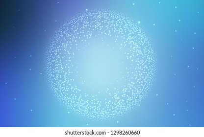 Light BLUE vector colorful abstract texture. Colorful abstract illustration with gradient. Background for designs.