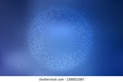 Light BLUE vector colorful abstract background. An elegant bright illustration with gradient. Background for a cell phone.