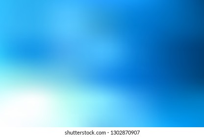 Light BLUE vector colorful abstract texture. Creative illustration in halftone style with gradient. Background for designs.