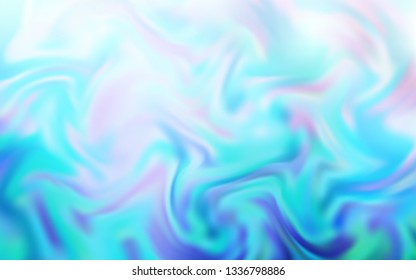 Light BLUE vector colorful abstract background. Glitter abstract illustration with gradient design. New style for your business design.