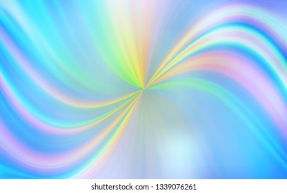 Light BLUE vector colorful abstract texture. A completely new colored illustration in blur style. The best blurred design for your business.