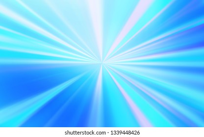 Light BLUE vector colorful abstract texture. Glitter abstract illustration with gradient design. New style design for your brand book.